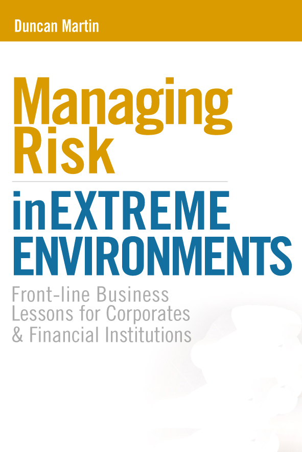 Cover image for Managing Risk in Extreme Environments