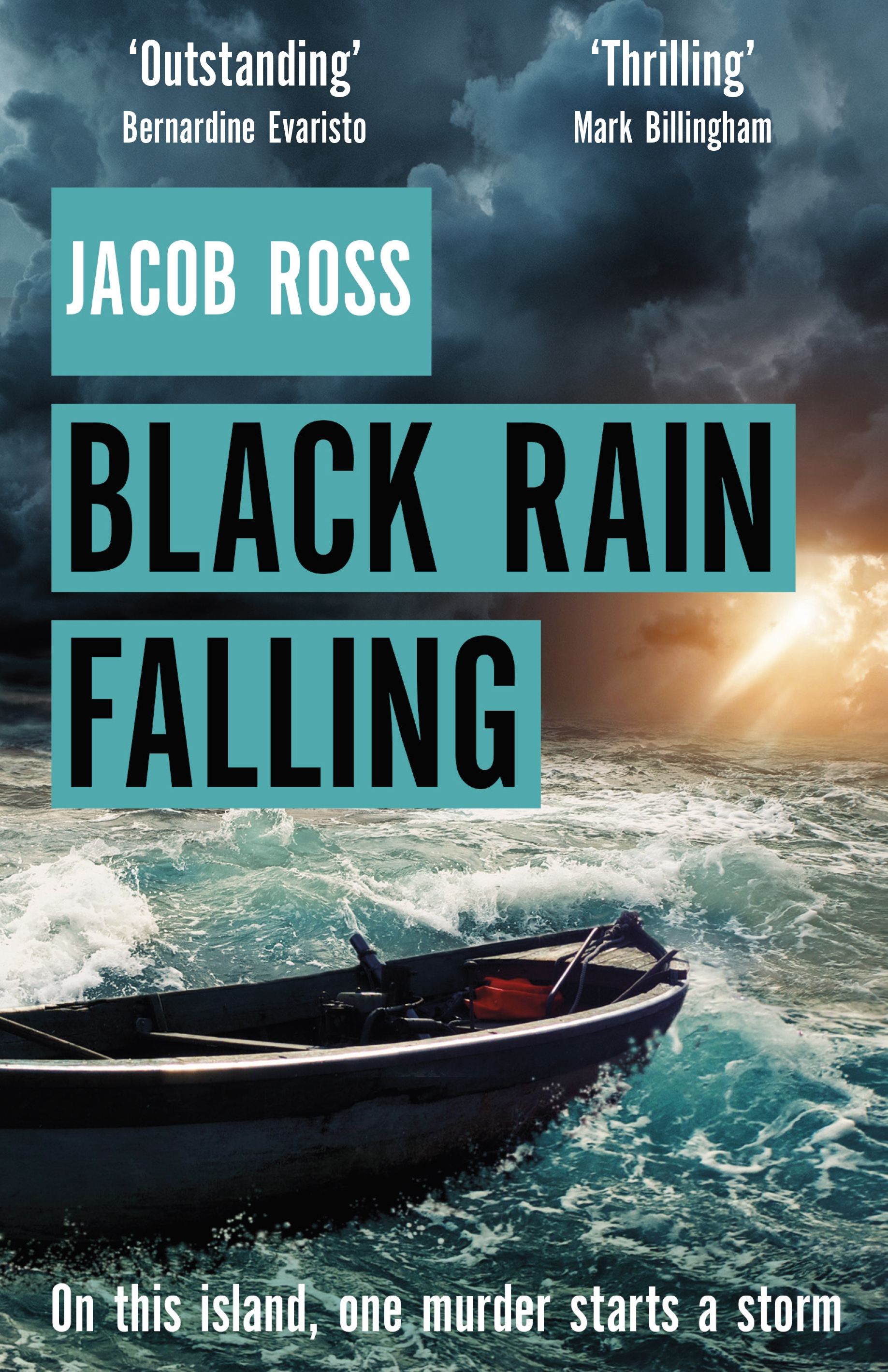 Cover image for Black Rain Falling