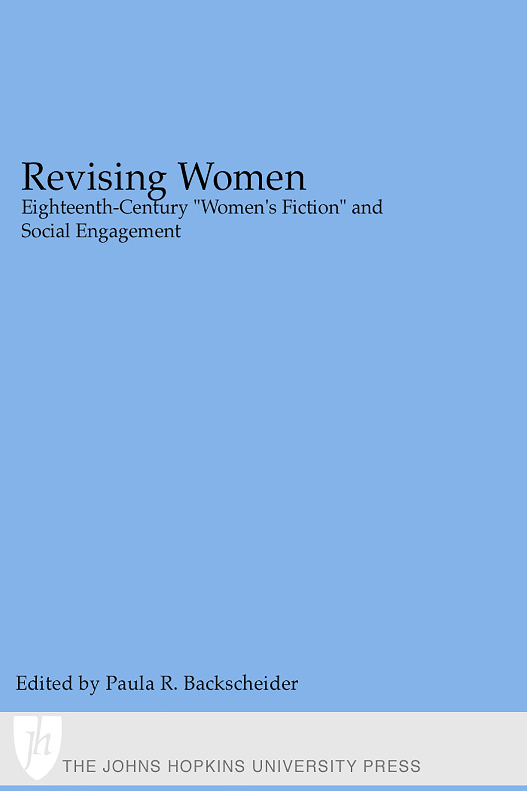 Cover image for Revising Women