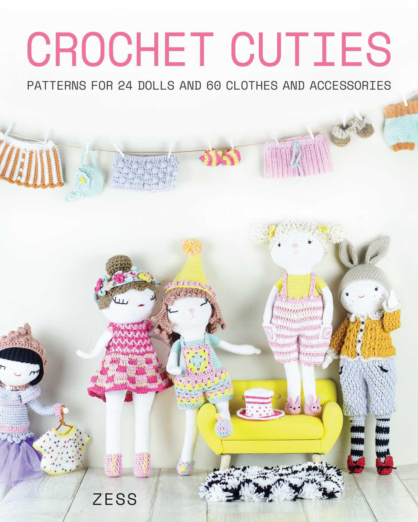 Cover image for Crochet Cuties