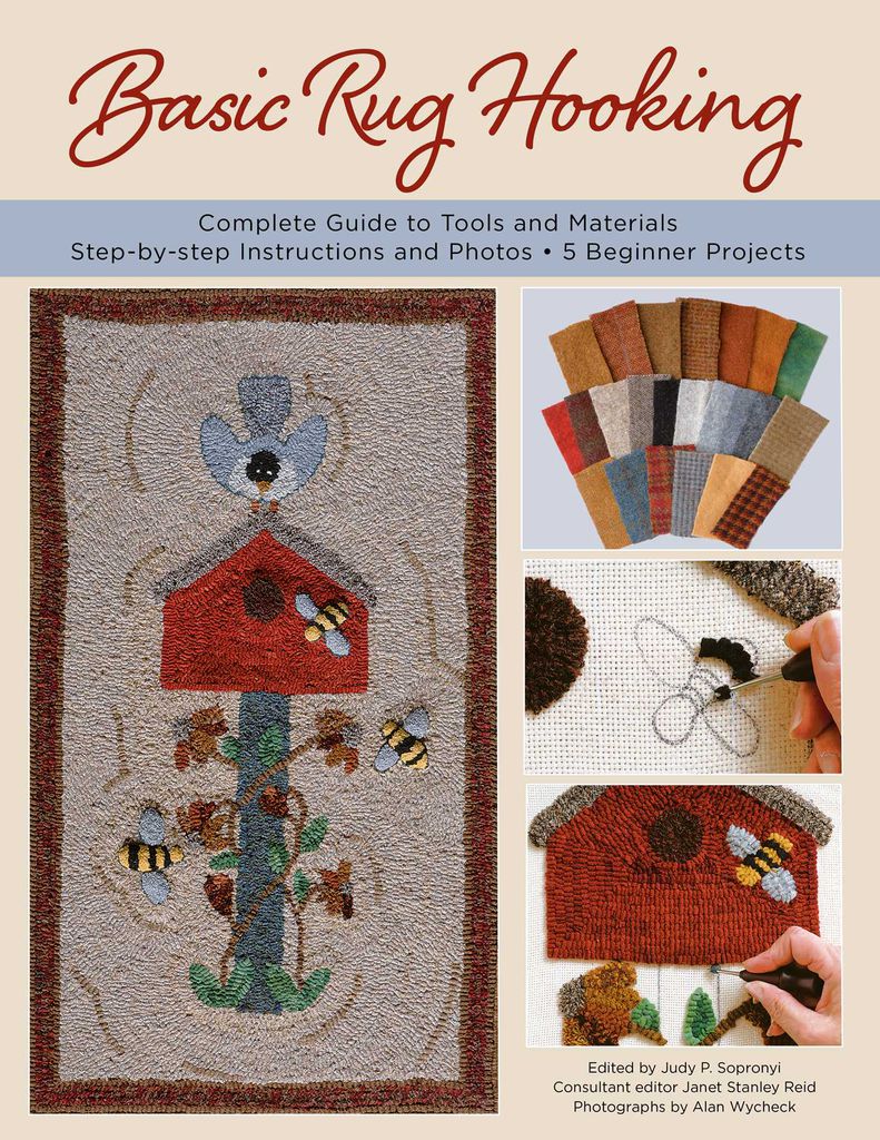 Cover image for Basic Rug Hooking
