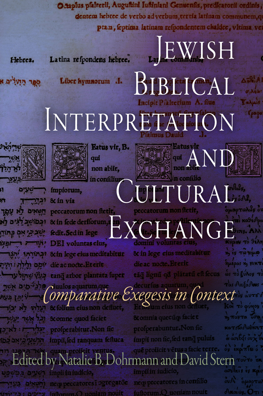 Jewish Biblical Interpretation and Cultural Exchange