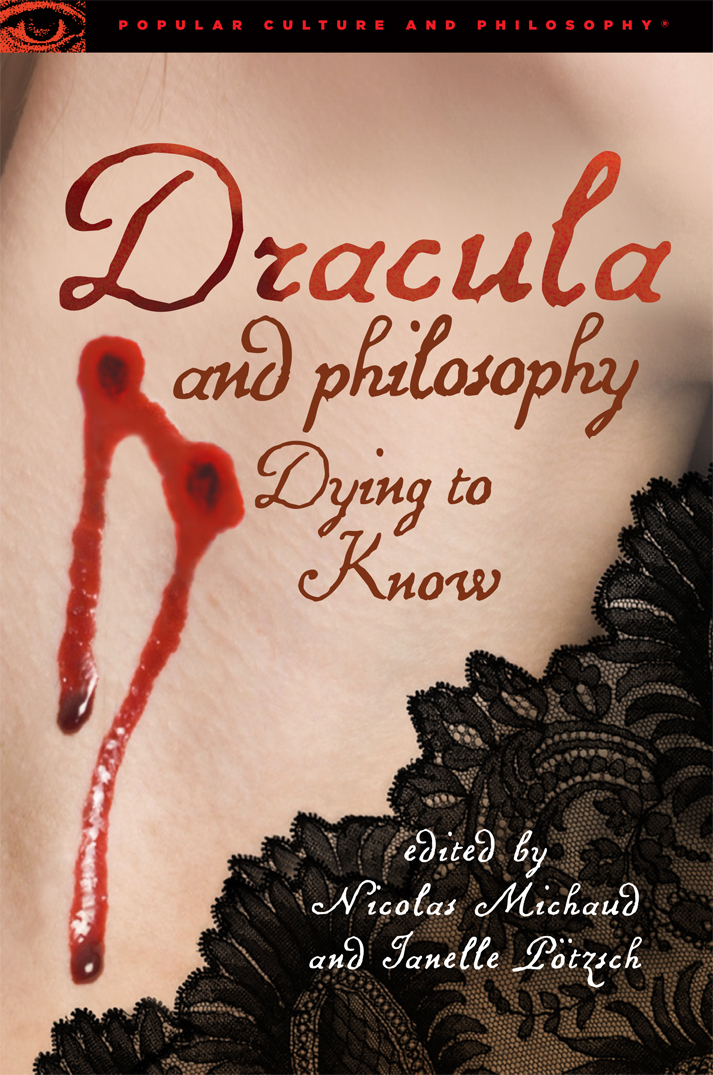 Cover image for Dracula and Philosophy