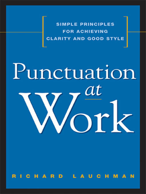 Punctuation at Work