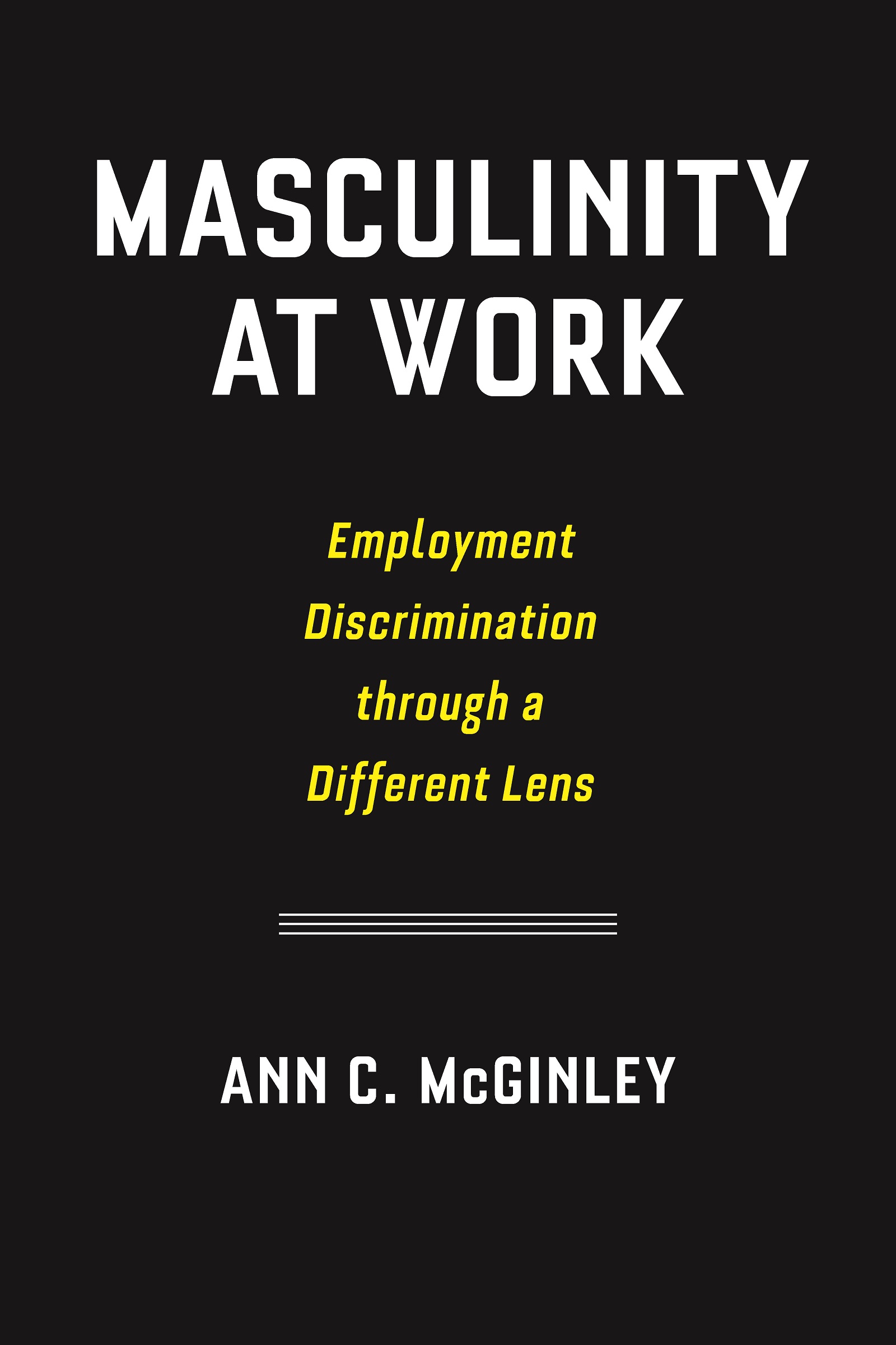 Cover image for Masculinity at Work