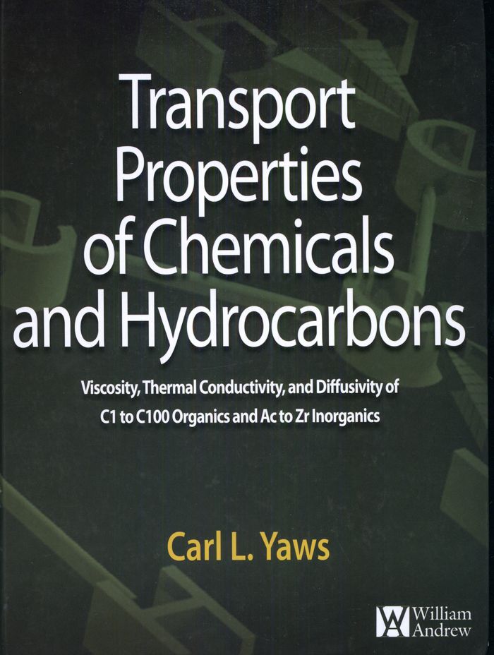 Cover image for Transport Properties of Chemicals and Hydrocarbons
