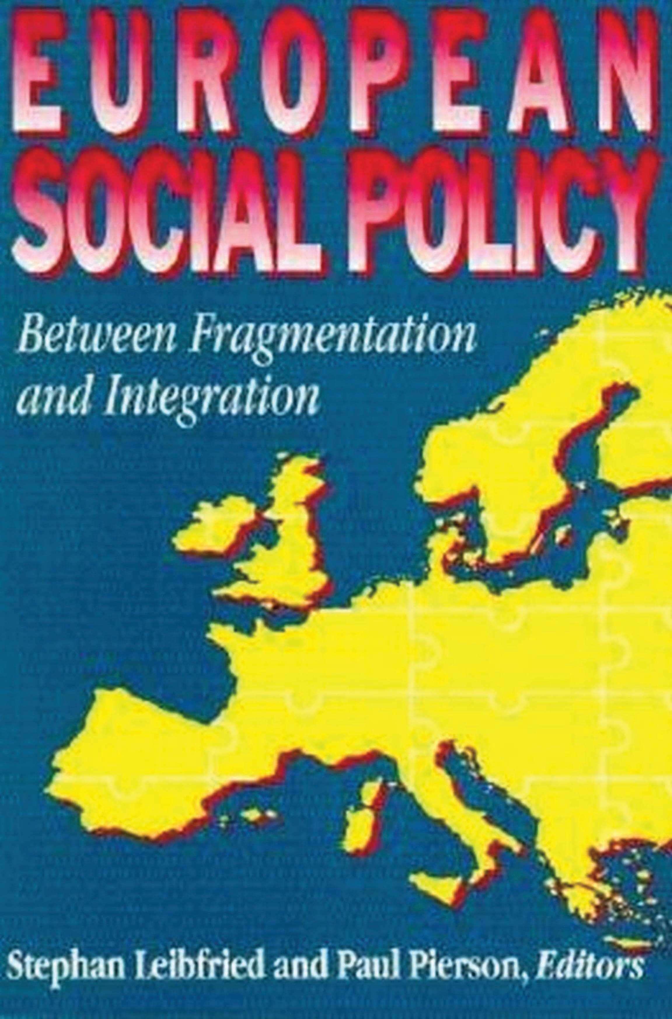 Cover image for European Social Policy