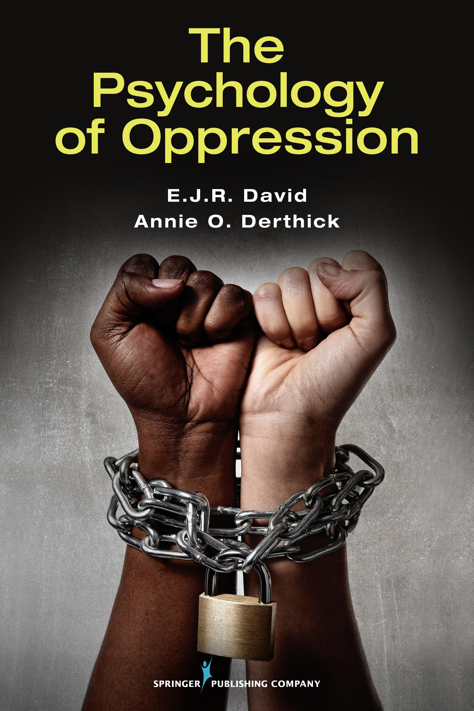 Cover image for The Psychology of Oppression
