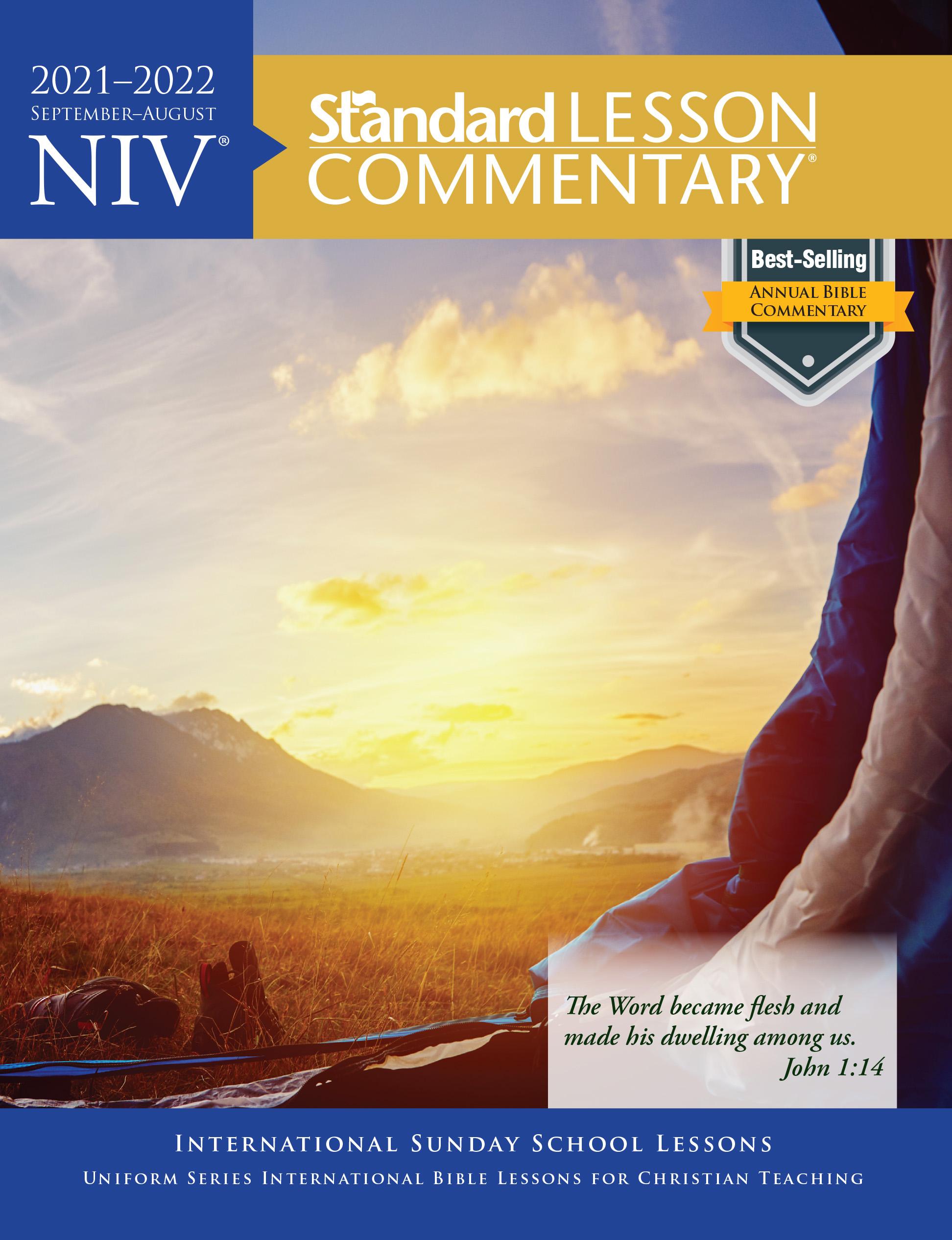 Cover image for NIV Standard Lesson Commentary 2021-2022