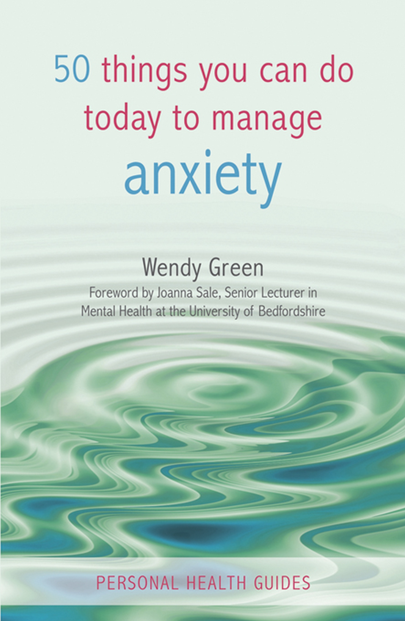 Cover image for 50 Things You Can Do to Manage Anxiety
