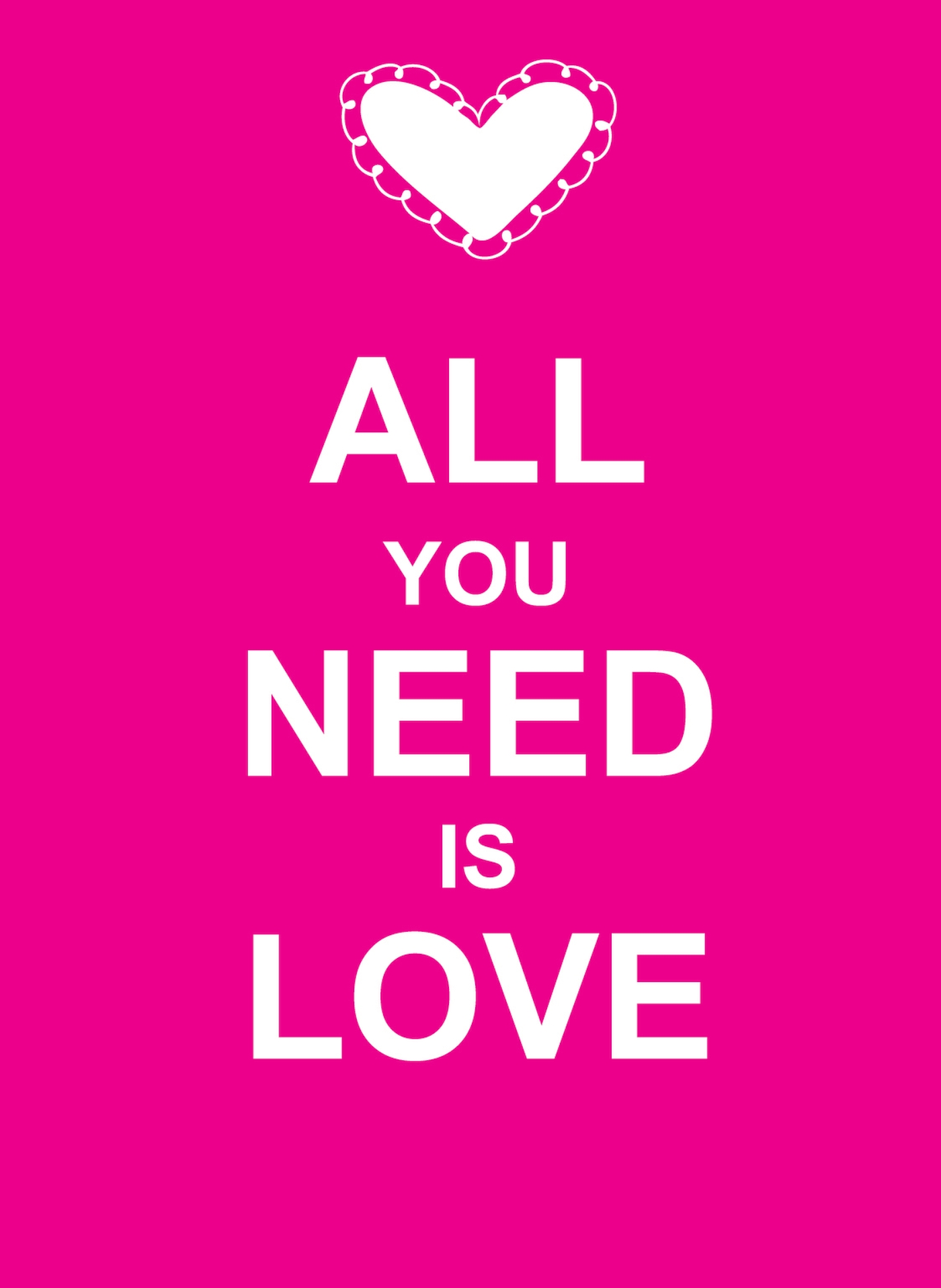 Cover image for All You Need Is Love