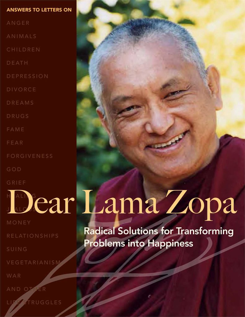 Cover image for Dear Lama Zopa
