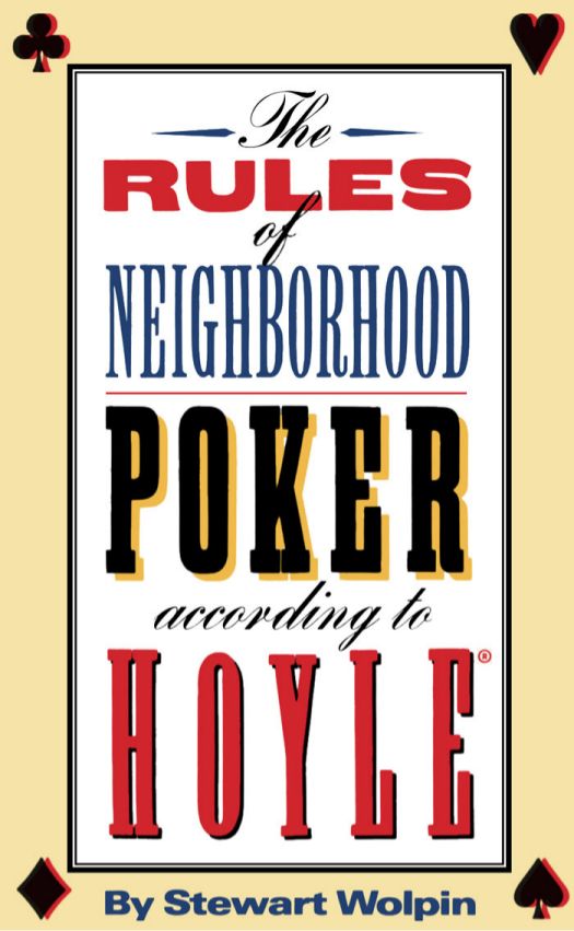 The Rules of Neighborhood Poker According to Hoyle