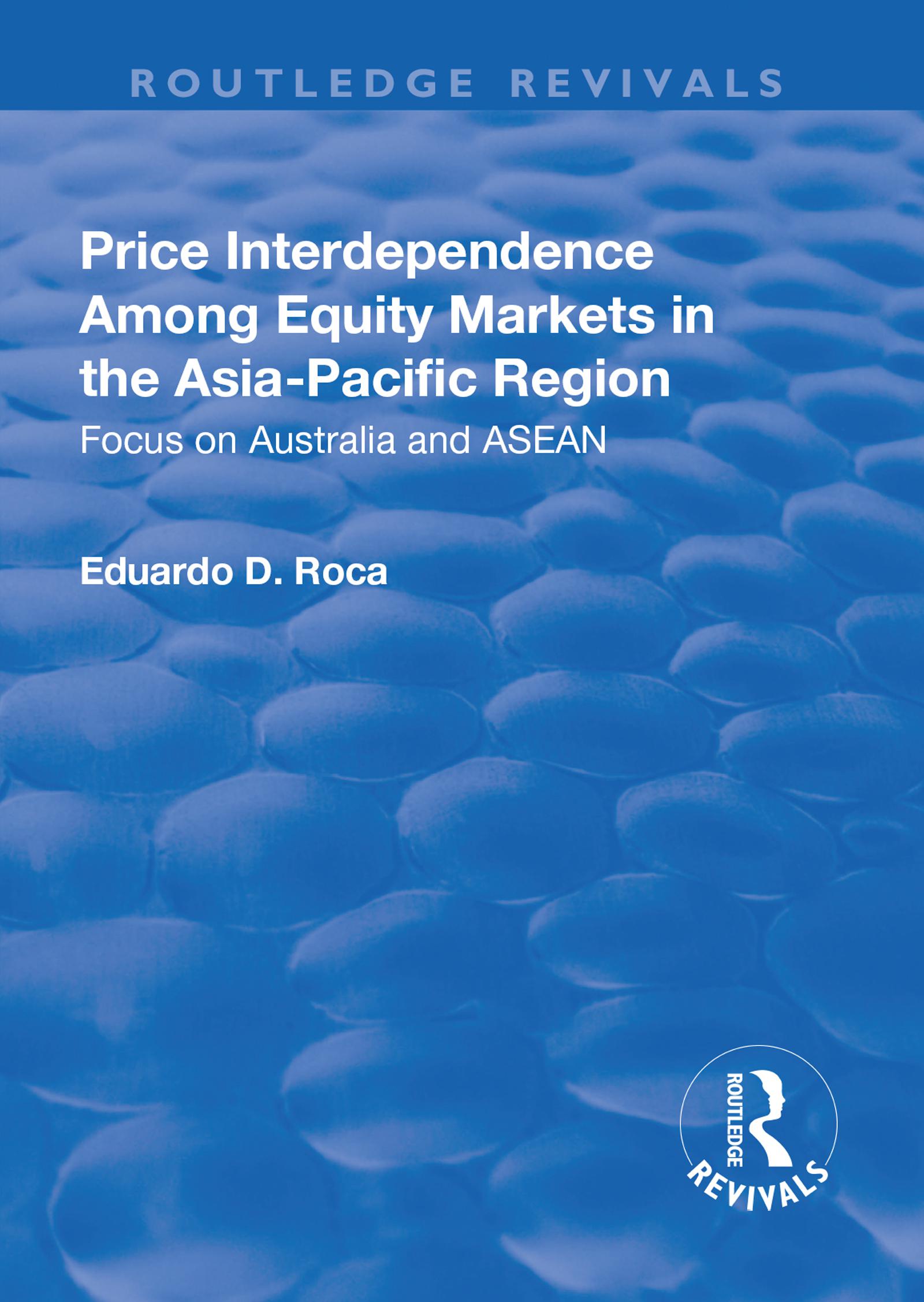Cover image for Price Interdependence Among Equity Markets in the Asia-Pacific Region