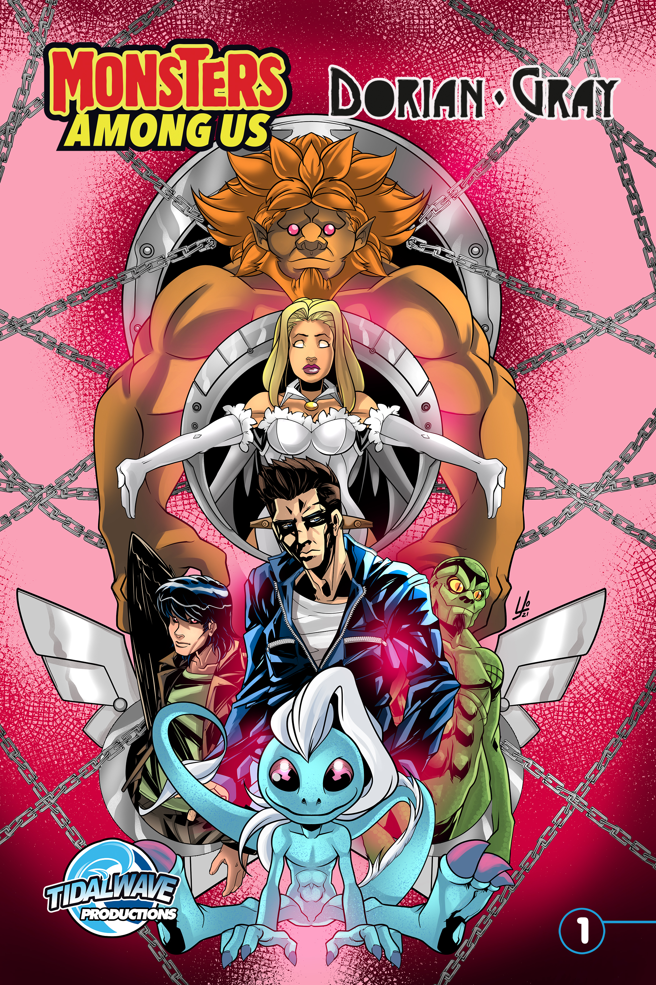 Cover image for Monsters Among Us Vs. Dorian Gray: A Dance With The Devil