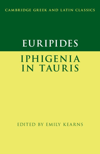 Cover image for Euripides: Iphigenia in Tauris