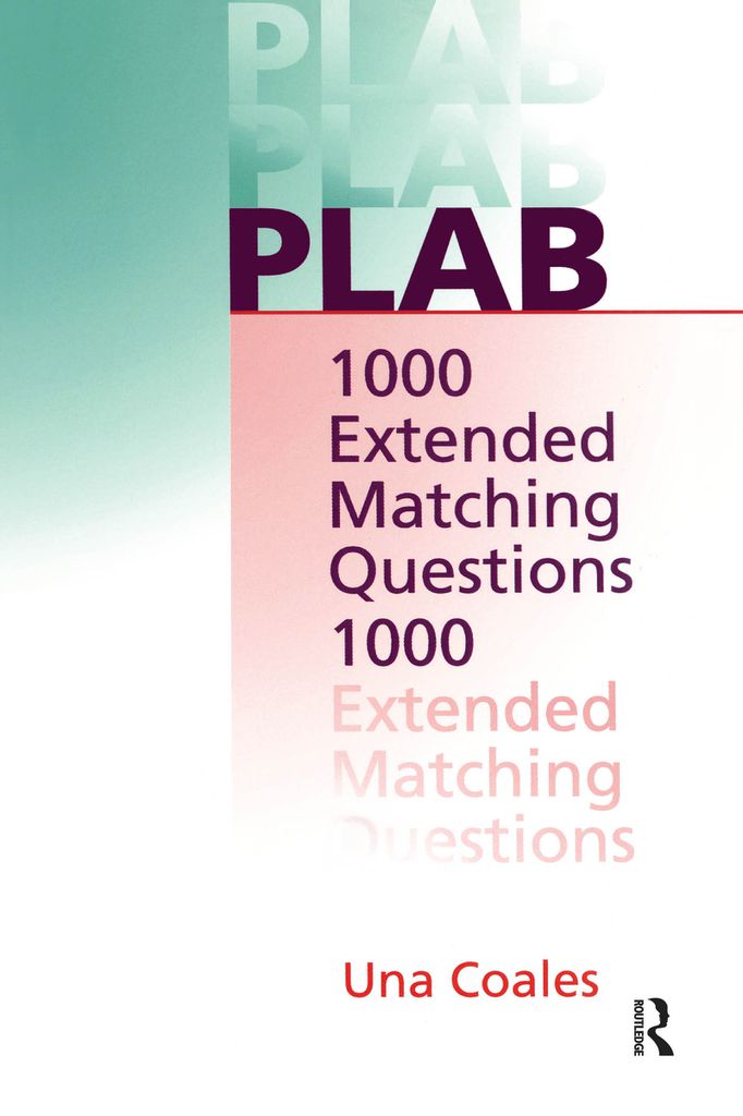 Cover image for PLAB: 1000 Extended Matching Questions