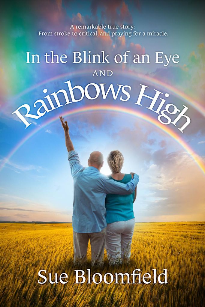 Cover image for In the Blink of an Eye and Rainbows High: A remarkable true story