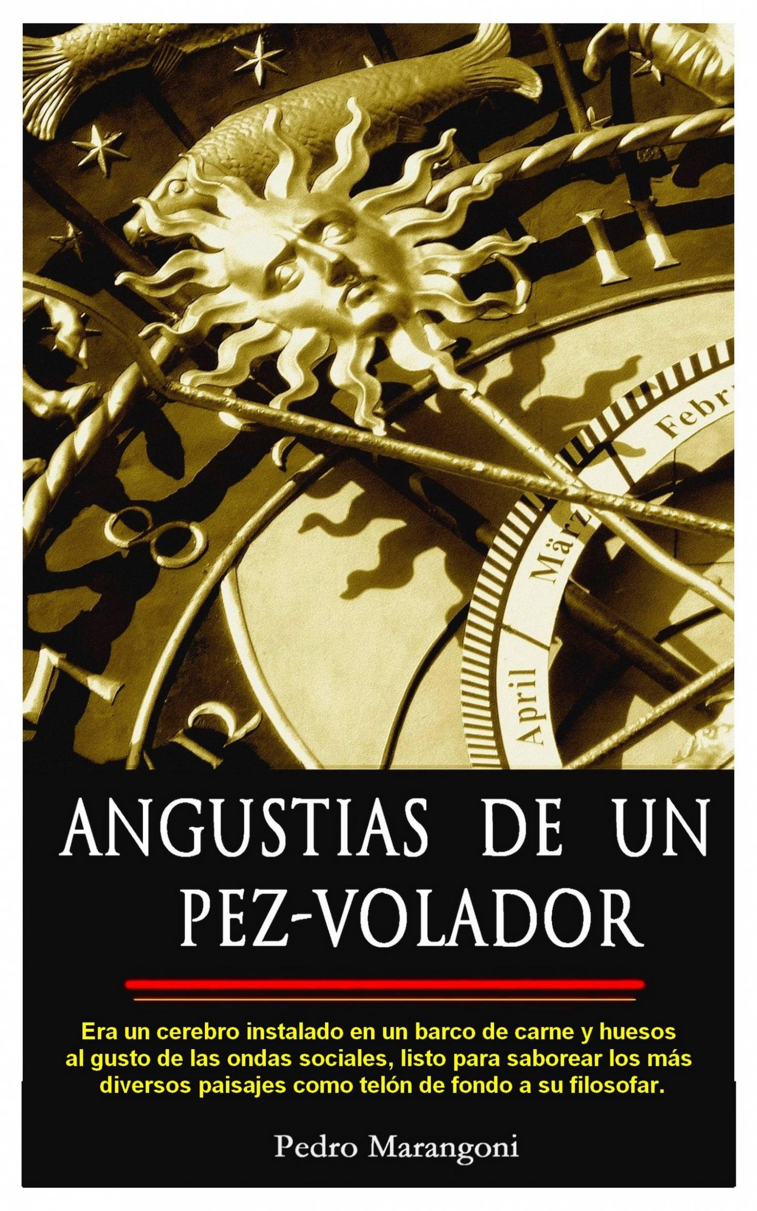 Cover image for Angustias de un pez-volador