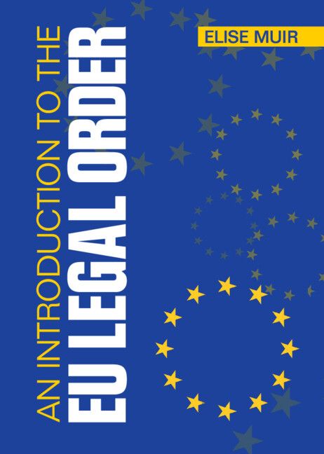 Cover image for An Introduction to the EU Legal Order