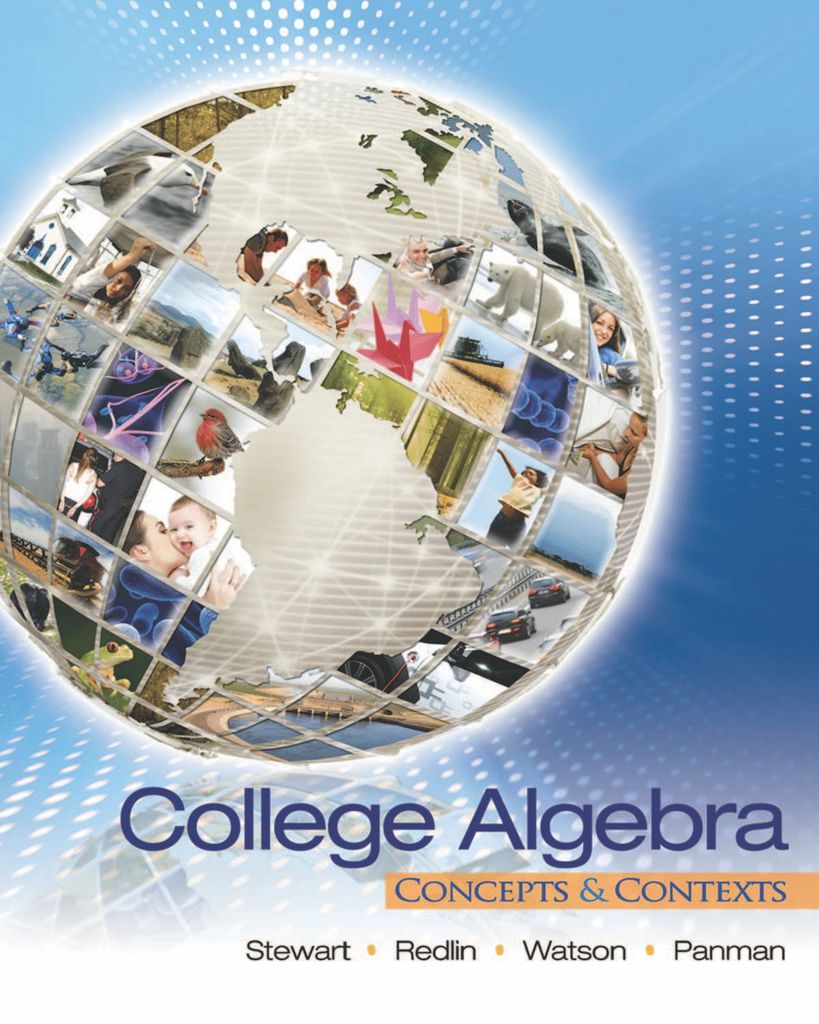 College Algebra: Concepts and Contexts