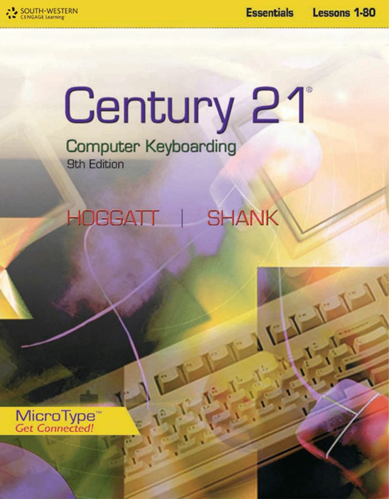 Century 21 Computer Keyboarding, Lessons 1-80