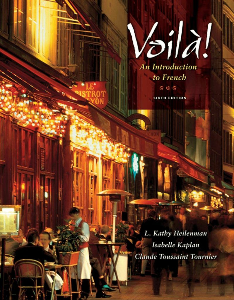 Voila!: An Introduction to French (Book Only)