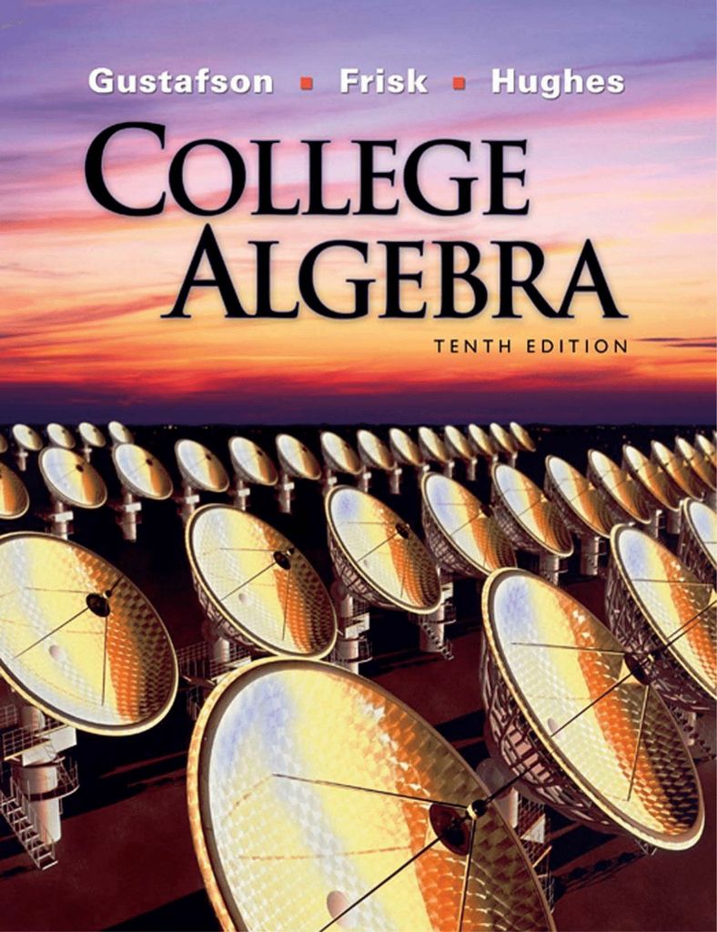 College Algebra