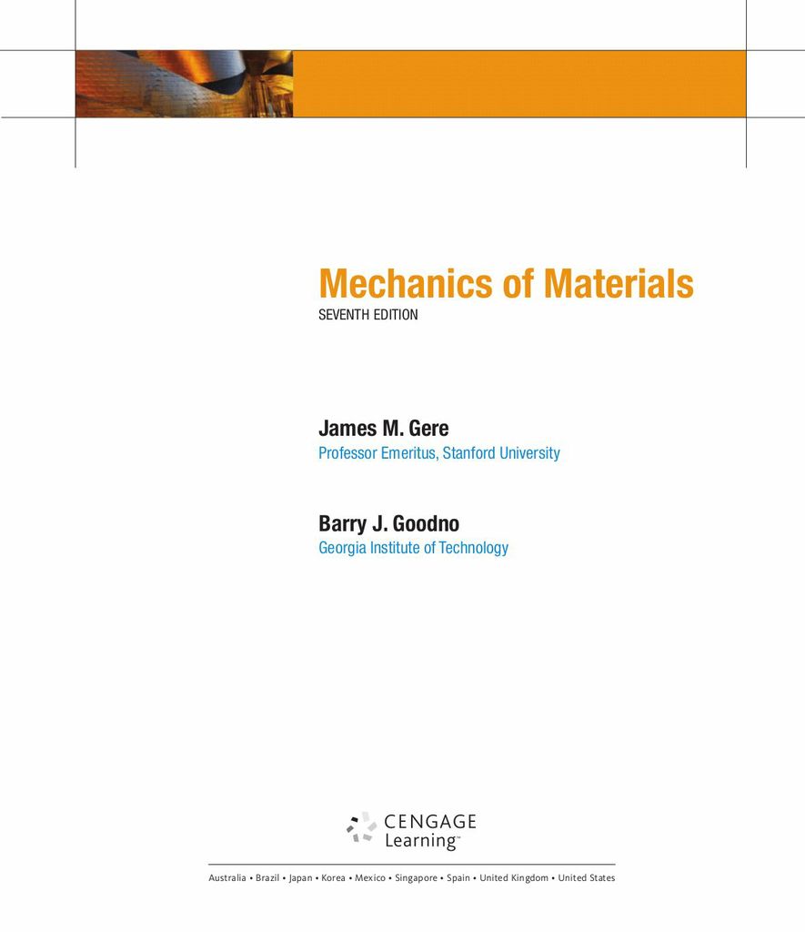 Mechanics of Materials