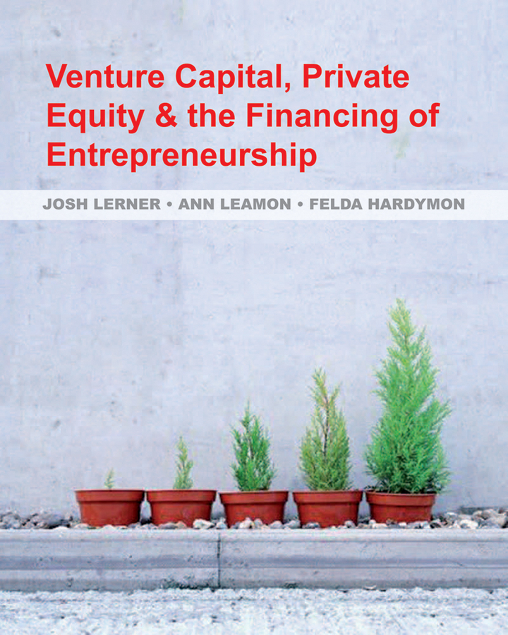 Venture Capital, Private Equity, and the Financing of Entrepreneurship