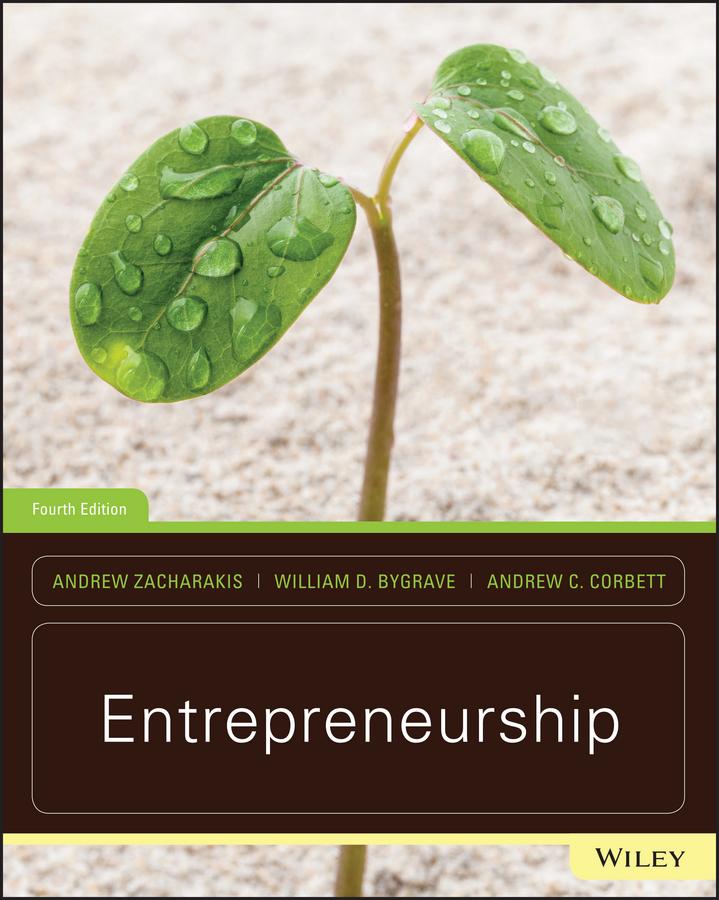 Entrepreneurship by: Andrew Zacharakis - 9781119298823 | RedShelf
