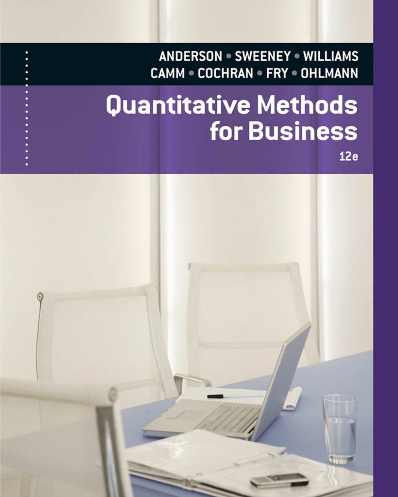 Quantitative Methods for Business (Book Only)