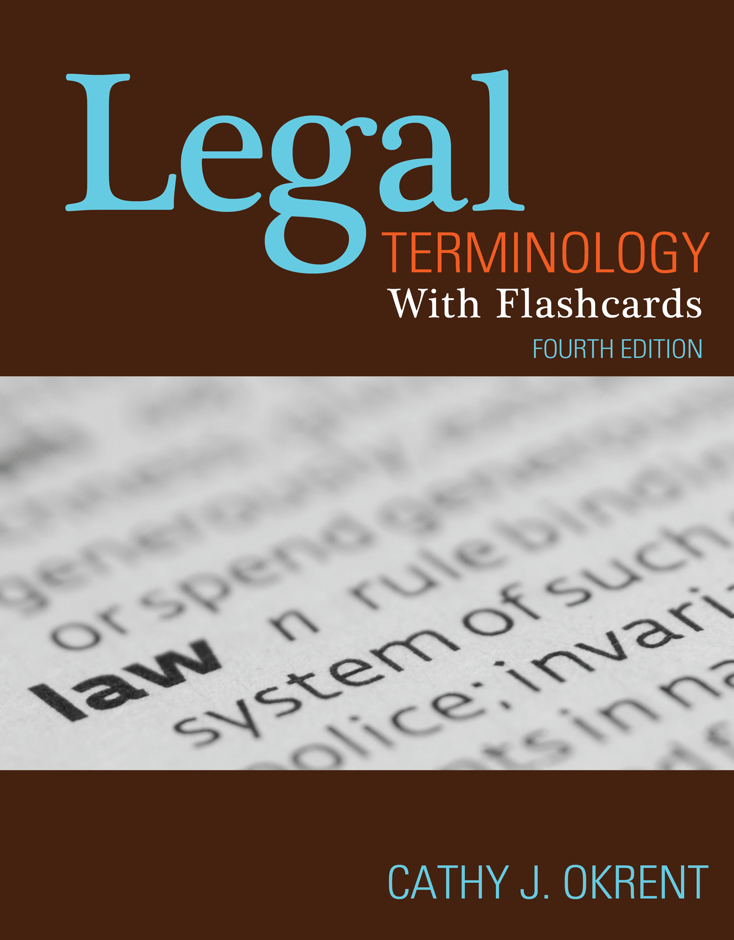 Legal Terminology with Flashcards