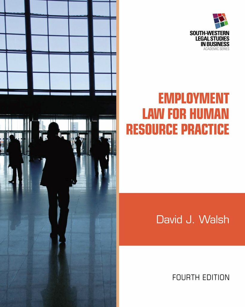 Employment Law for Human Resource Practice