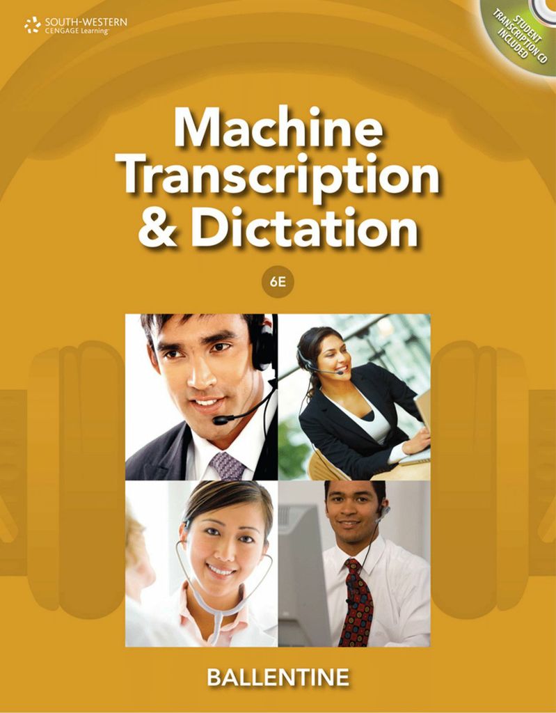 Machine Transcription & Dictation