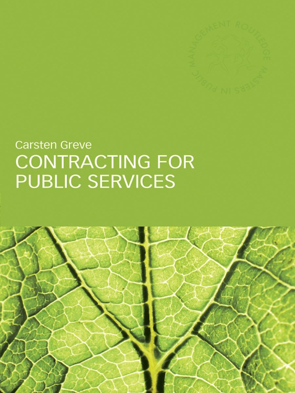 Cover image for Contracting for Public Services