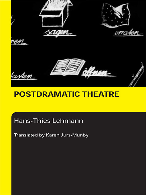 Cover image for Postdramatic Theatre