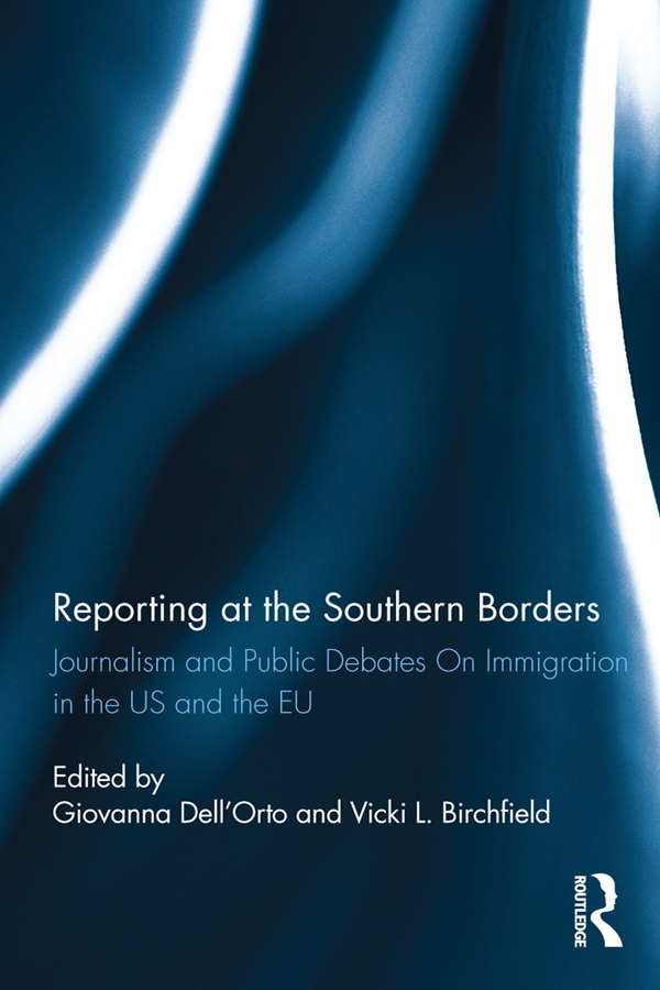 Cover image for Reporting at the Southern Borders