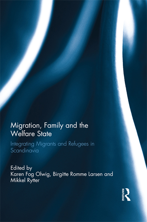 Cover image for Migration, Family and the Welfare State