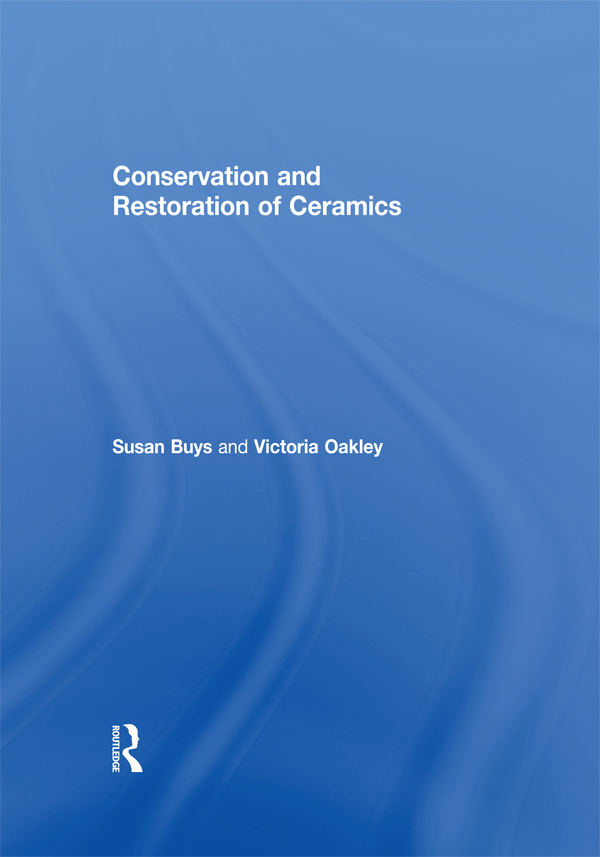 Cover image for Conservation and Restoration of Ceramics