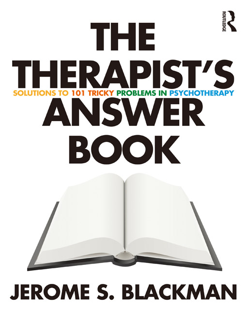 Cover image for The Therapist's Answer Book