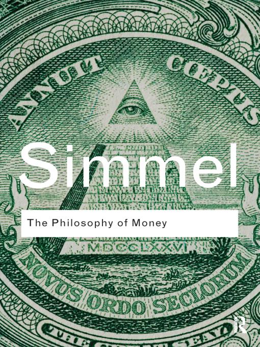 Cover image for The Philosophy of Money