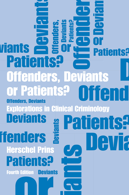 Cover image for Offenders, Deviants or Patients? Fourth Edition