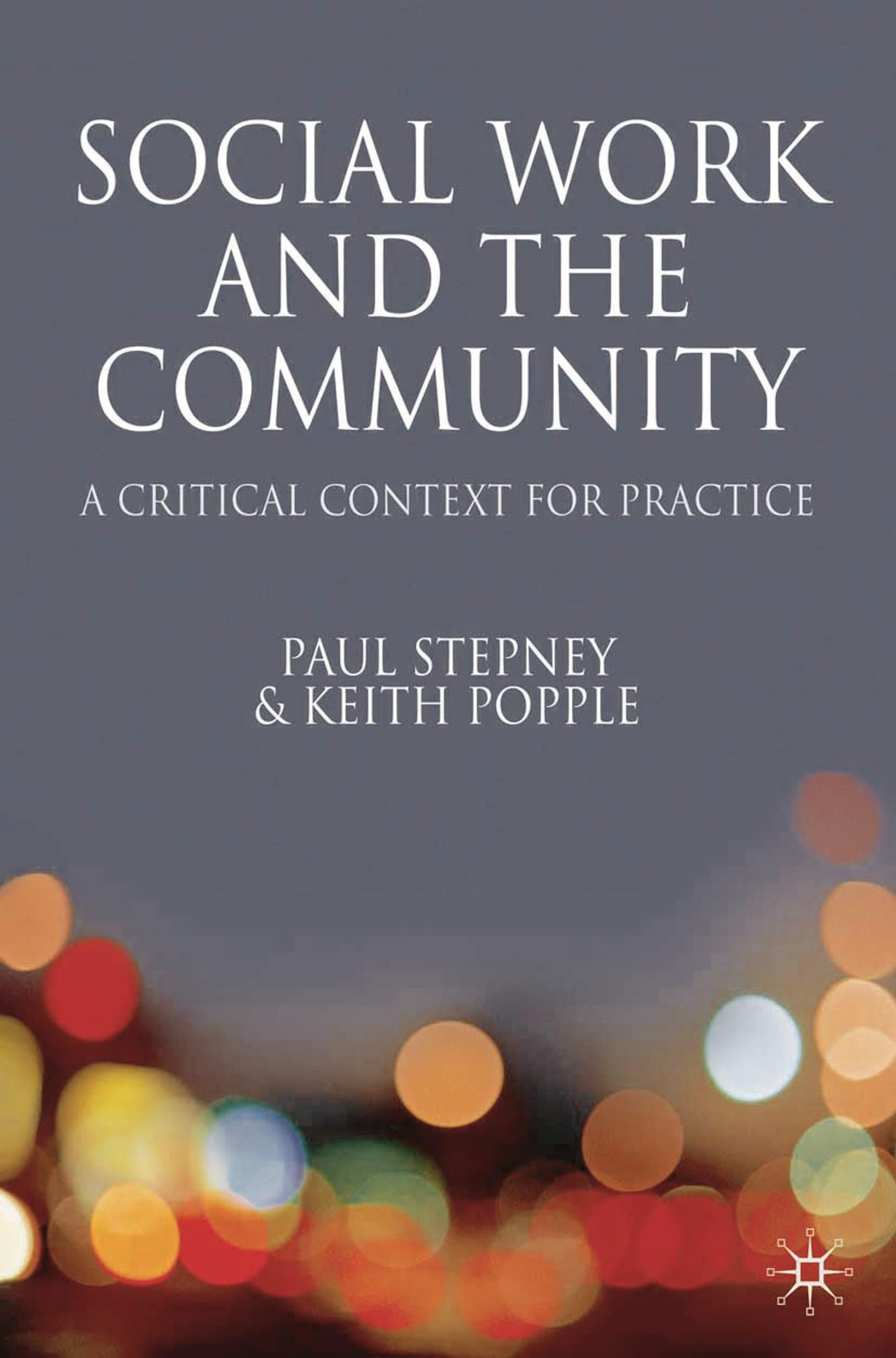 Cover image for Social Work and the Community