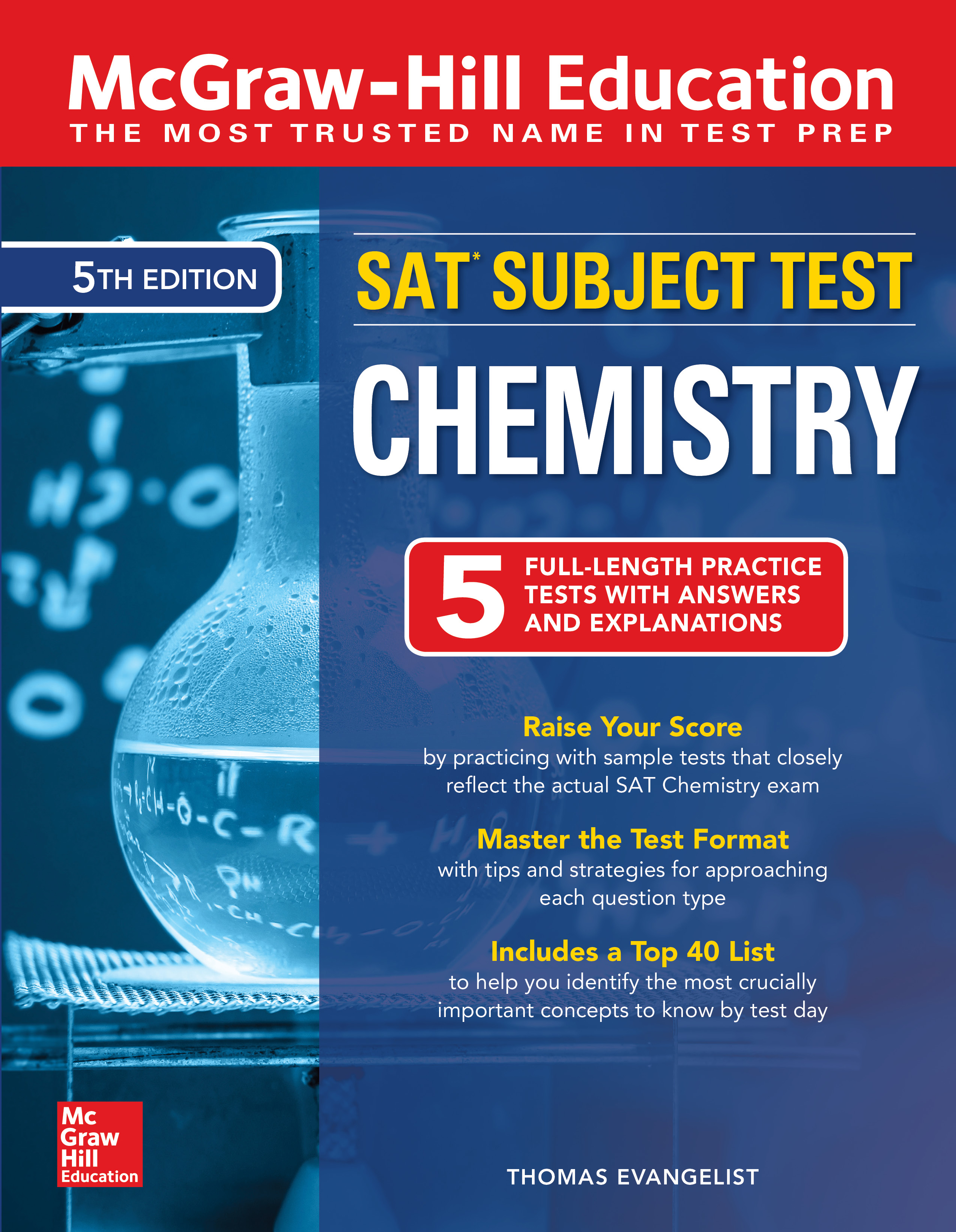 McGraw-Hill Education SAT Subject Test Chemistry, Fifth Edition