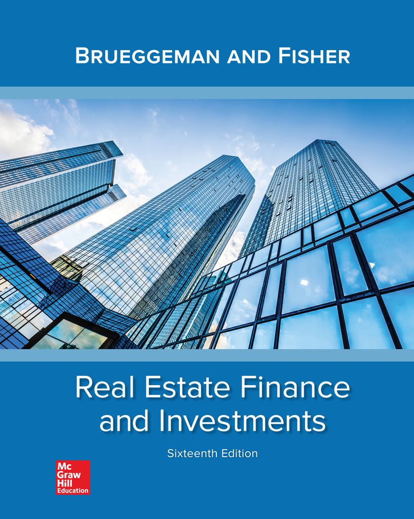 Real Estate Finance & Investments 16th Edition RedShelf