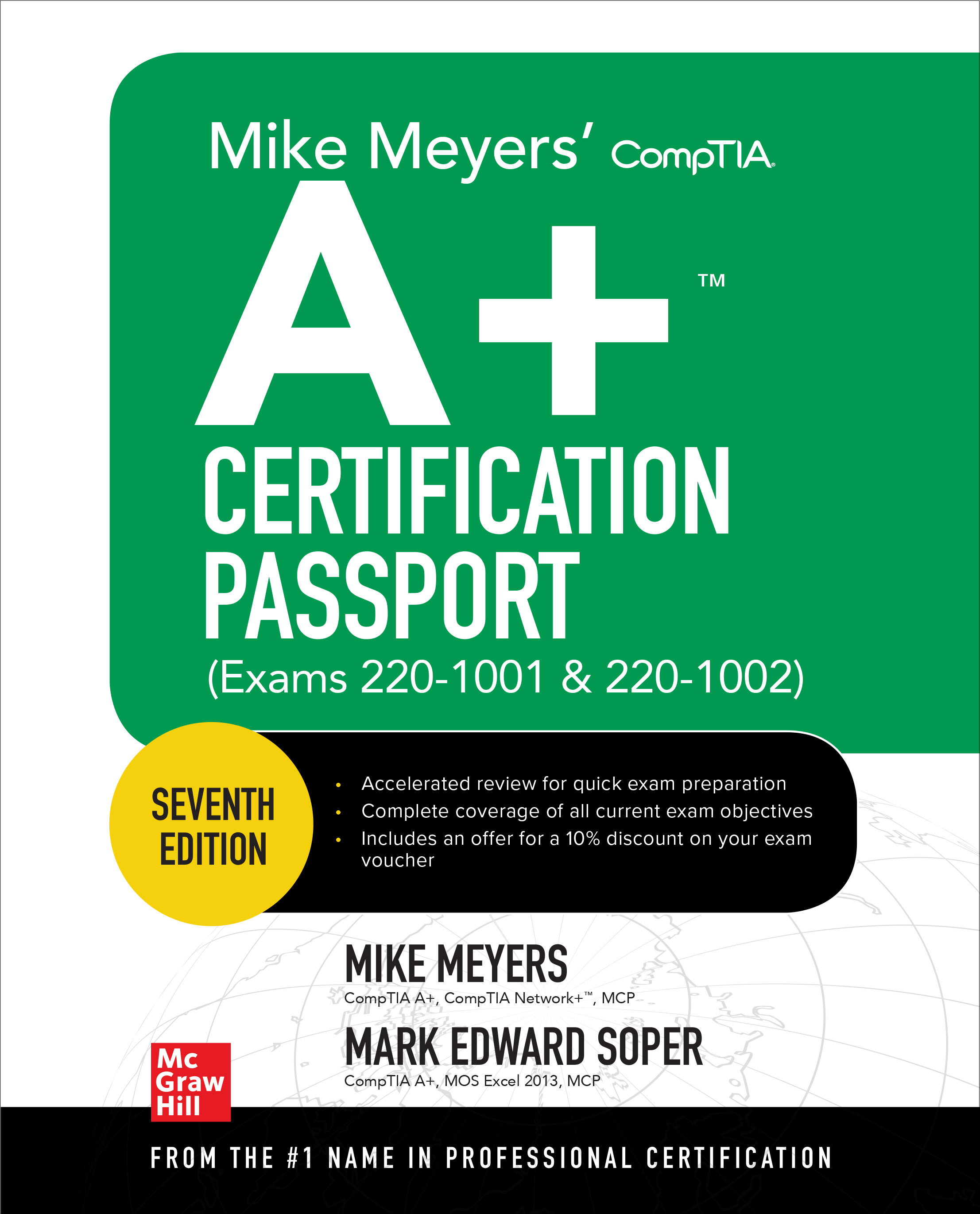 Cover image for Mike Meyers' CompTIA A+ Certification Passport, Seventh Edition (Exams 220-1001 & 220-1002)