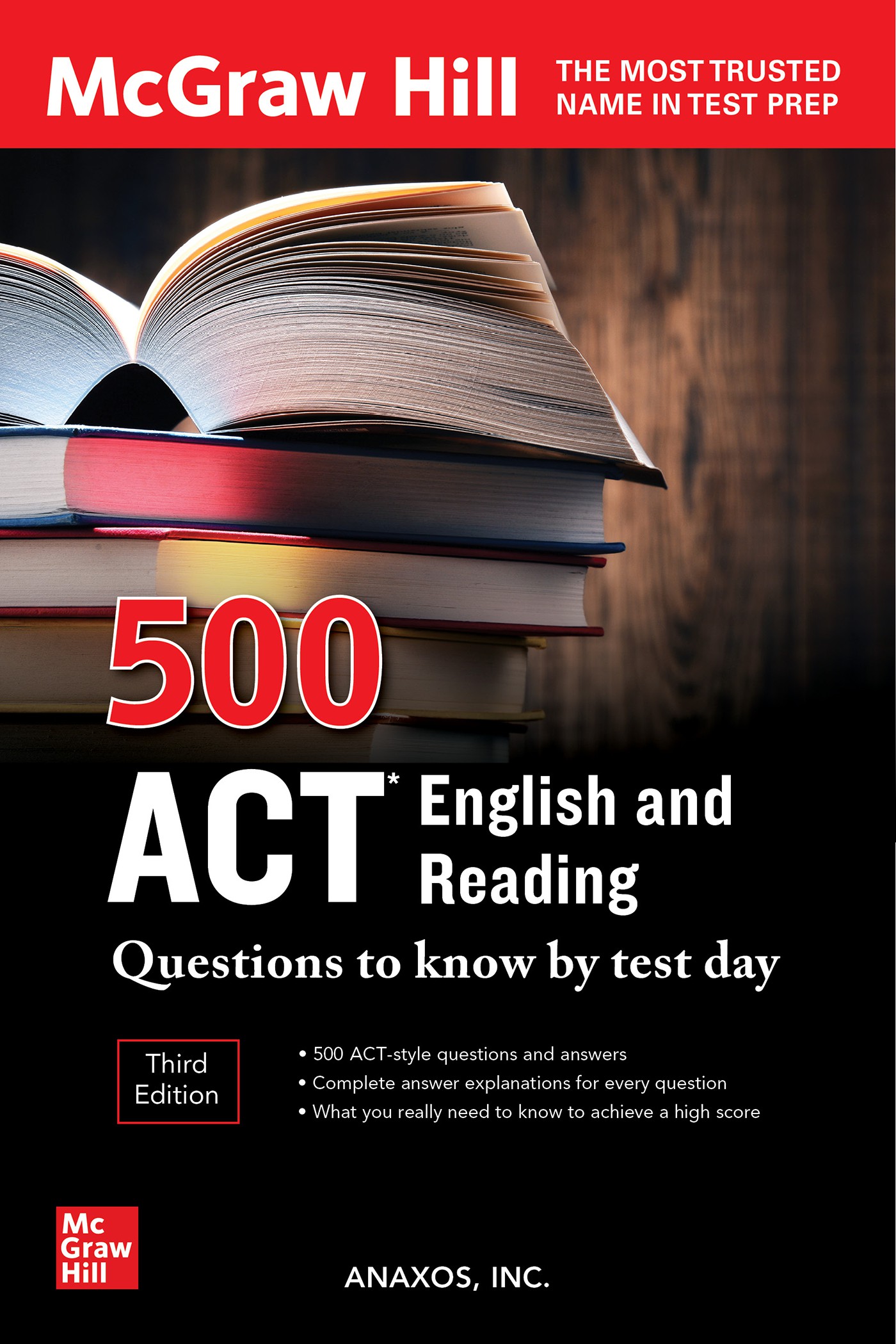 500 ACT English and Reading Questions to... by: Anaxos Inc. - 9781264277834 | RedShelf