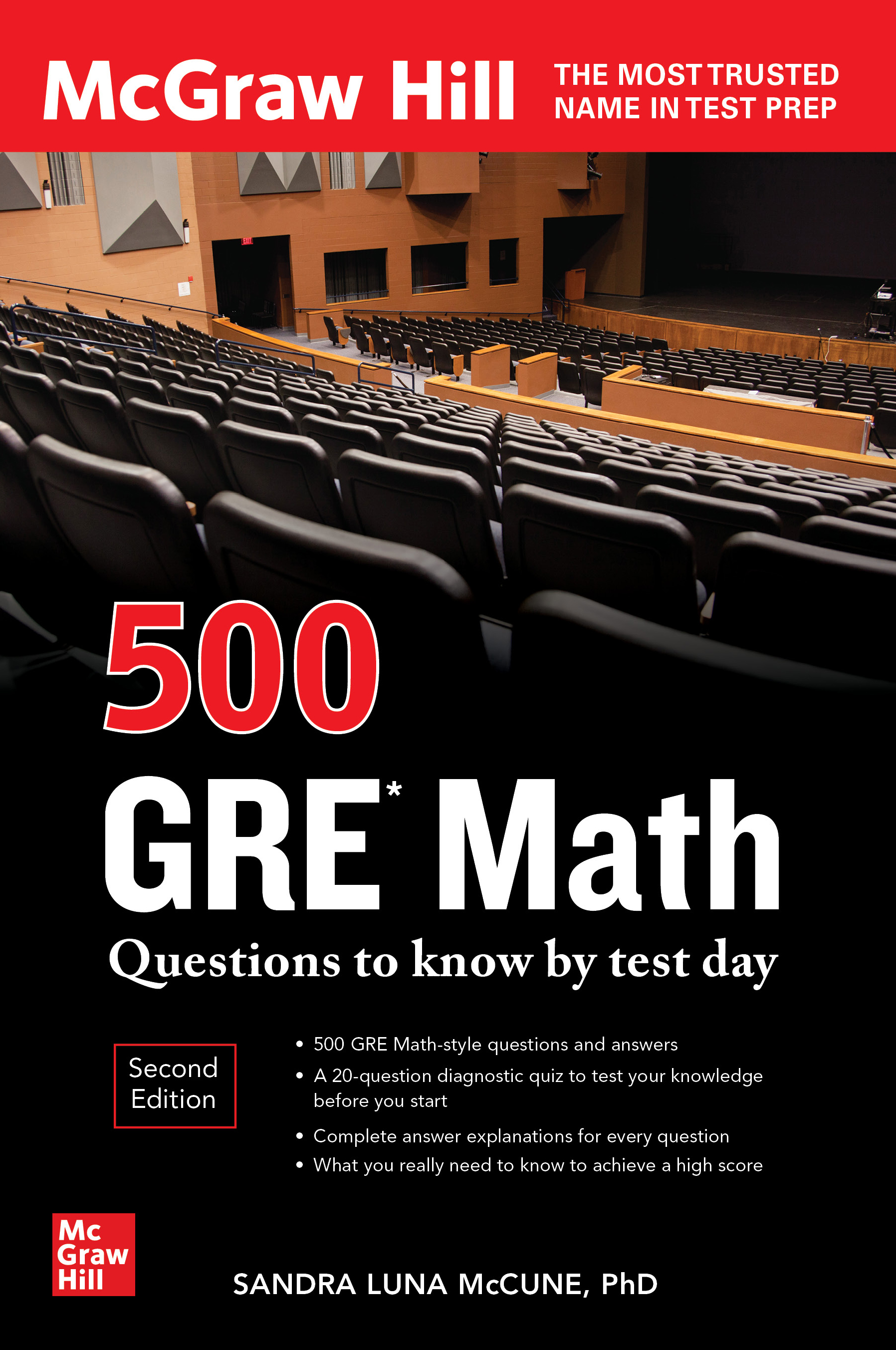 500 GRE Math Questions to Know by Test by: Sandra Luna McCune -  9781264278206