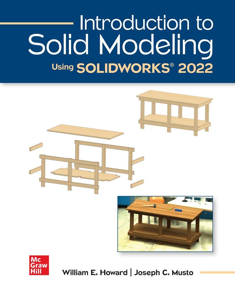 Cover image for Introduction to Solid Modeling Using SolidWorks 2022
